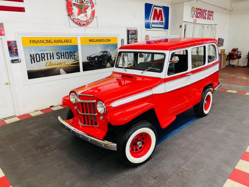 1961 Willys Jeep Wagon - V8 CHEVY ENGINE - NICE DRIVER - SEE VIDEO -